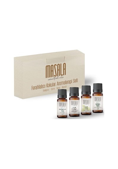 Masala Kit Nane 10 ML + Elemi 10 ML + Okaliptus 10 ML + Niaouli 10 ML