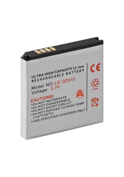 Pil LG Uyumlu Gd510 Pop. Gd880 Mini. LGip 550N Sbpl0100001 Için Uygun