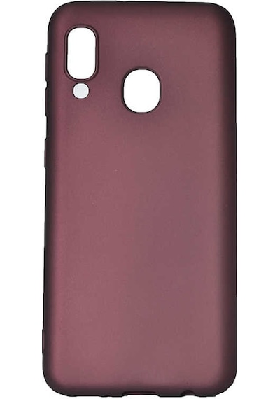 Samsung Uyumlu Galaxy A20e Kılıf Zore Premier Silikon Kapak Saks Mavi