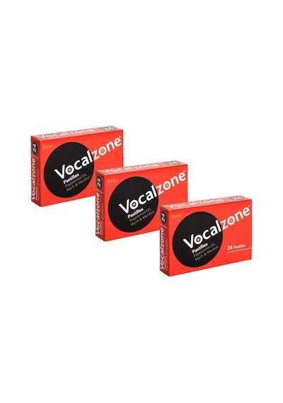 Vocalzone 24 Boğaz Pastili 3’Lü Paket