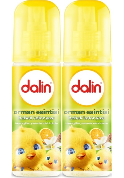 Dalin Bebek Kolonyası 150ml Orman Esintisi 2 Li Set
