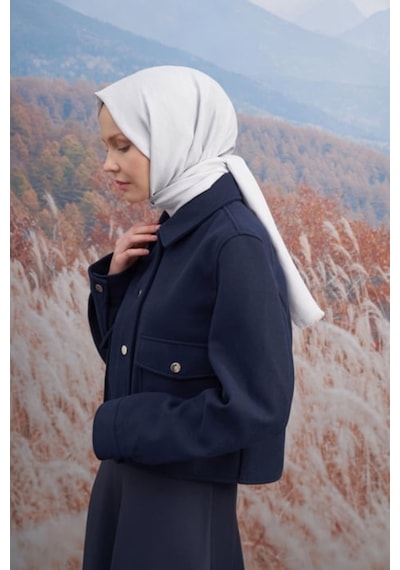 Armanda 70 X 190 Cotton Monogram Desen Şal - Ar 3098 03046 - 70 X 190 / Gümüş