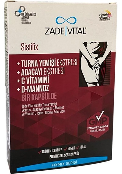 Zade Vital Sistifix 20 Kapsül