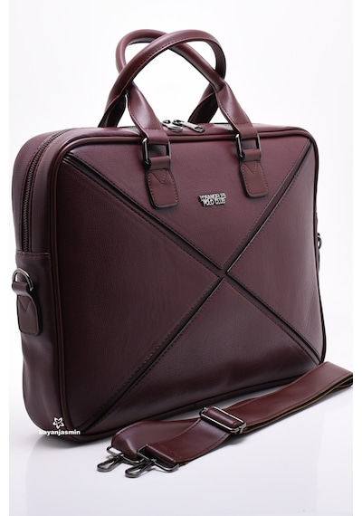 Bordo Laptop & Evrak Çantası Bordo