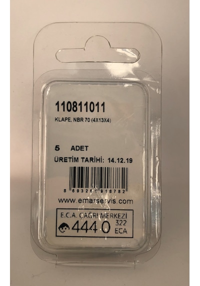Eca Musluk Contası 5Li Paket Siyah