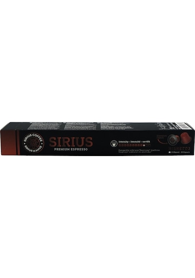 Sirius Special Nesspresso Uyumlu 10 Ristretto Kapsül Kahve 10'lu