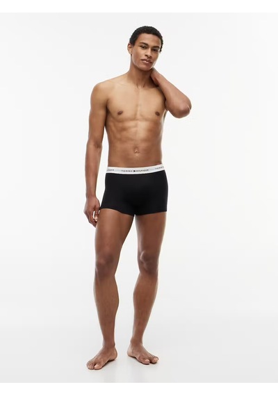 Tommy Hilfiger Erkek 3'lü Boxer Paketi-um0um038890xo Gri - Siyah - Beyaz