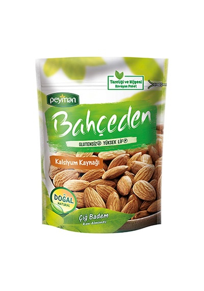 4 Adet Peyman Bahçeden Çiğ Badem 140 G