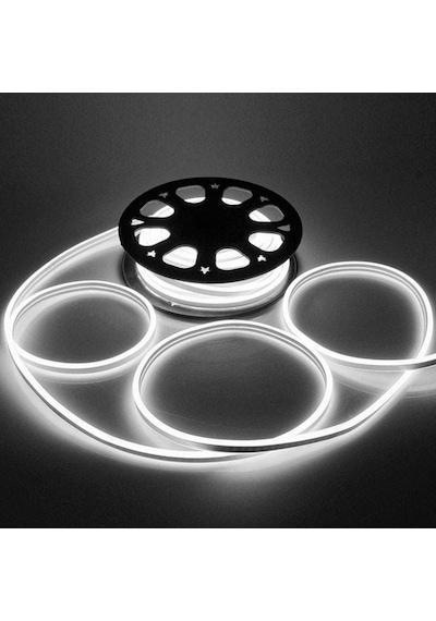Sunlight Neon Şerit Led Işıklı Hortum 100 Metre Beyaz