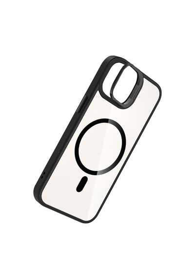 Joko Apple Uyumlu iPhone 11 Remim Lensli Magsafe Standlı Kapak - Siyah Siyah