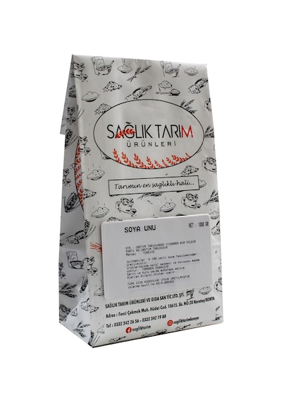 Sağlık Tarım Ürünleri Soya Unu 1 KG