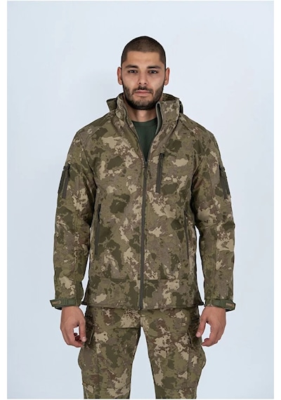Kubilay Askeri Malzeme Combat Tactical Outdoor Kamuflaj Mont Su Rüzgar Geçirmez Erkek Softtjell Mont - 305 Yeşil Kubilay Askeri Malzeme Combat Tactical Outdoor Kamuflaj Mont Su Rüzgar Geçirmez Erkek Softtjell Mont - 305 Yeşil