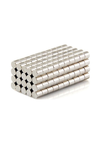 Neodyum Mıknatıs 100 Adet 3x3mm Güçlü Magnet