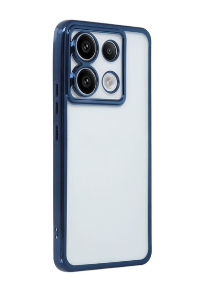 Note 13 Pro 5g Kılıf Razer Lensli Silikon - Sierra Blue