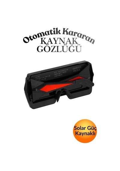 Otomatik Kararan Kaynakçı Gözlüğü Kaynak Maskesi Koruyucu Güvenliği Gözlük Kaynak