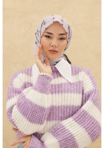 Silk Home Olinda Eşarp - Toz Pembe - Toz Pembe