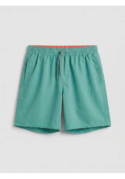 Lcw Swımwear Turkuaz Kısa Boy Erkek Deniz Şortu