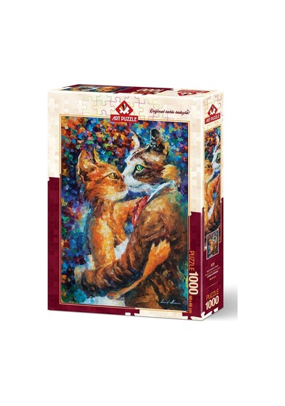 Art Puzzle 1000 Parça Aşık Kedilerin Dansı 4226