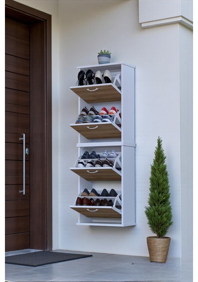 Eliusta Slim 4 Düşer Kapaklı 52 Cm Meşe Asma Ayakkabılık Kapı Önü/antre 52x156x26 Cm Ayakkabılık Meşe Eliusta Slim 4 Düşer Kapaklı 52 Cm Meşe Asma Ayakkabılık Kapı Önü/antre 52x156x26 Cm Ayakkabılık Meşe