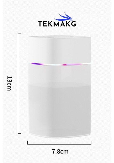 Kare Mini Usb Ultrasonik Soğuk Buhar Hava Nemlendirici Masaüstü Oda Araba Ofis Tipi