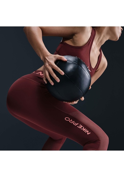 Nike Pro Dri-fıt Mr Tight Kadın Tayt Hj1163-619 Bordo