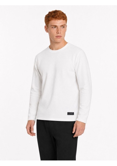 Loft Regular Fit Erkek Tshirt U.kol Lf2044268 Q1.v1 Beyaz