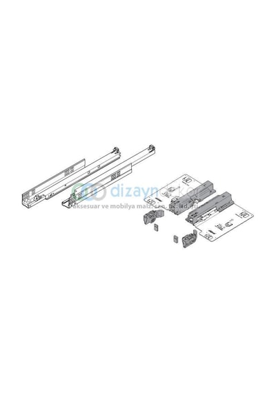 560f5500c Blum Çift Açılım Bas-aç Ray 55 Cm