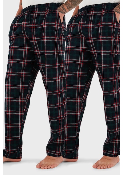 Buratti Pamuklu Regular Fit Normal Bel Düz Paça Cepli 2'Li Paket Erkek Pijama Altı 6574003S2 Yeşil-Yeşil Buratti Pamuklu Regular Fit Normal Bel Düz Paça Cepli 2'Li Paket Erkek Pijama Altı 6574003S2 Yeşil-Yeşil