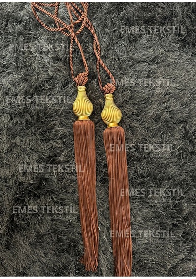 Kuka Braçol Kornişe Takma Tavan Yan Bağlama Perde Toplama Aksesuarı Tieback Altın