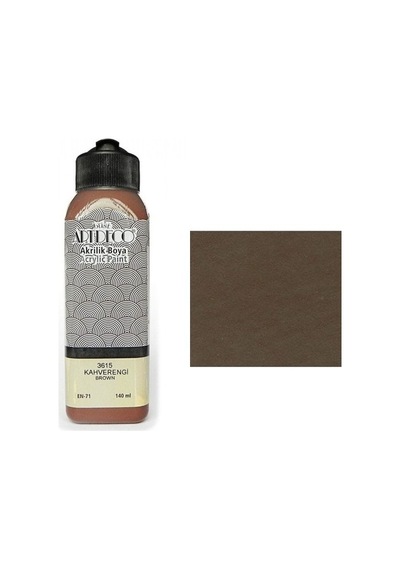 Artdeco Akrilik Boya 140 Ml Kahverengi  Y-070R-3615
