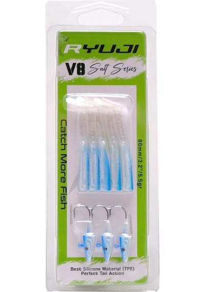 Ryuji V8 5.5gr. 8cm Silikon Yem