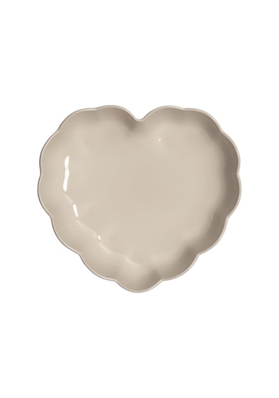 Emile Henry Madeleine Fırın Kabı Kalp 6,5 X 24,5 X 26,5 Cm Ekru/clay Diğer