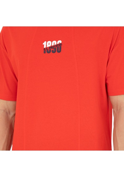 U.s. Polo Assn. Erkek Comfort Fit Bisiklet Yaka Tişört Kırmızı