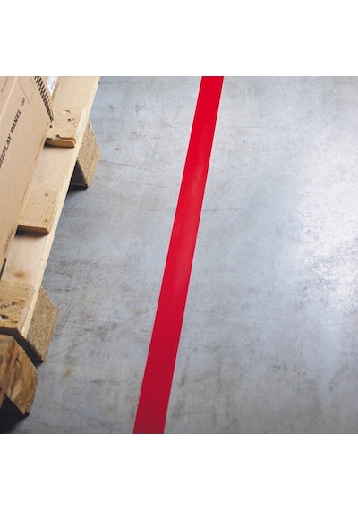 İleri Trafik 2221 Yer İşaretleme Bantı 10 CM x 25 M Kırmızı