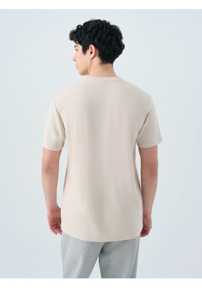 Loft Basic Taş Erkek T-shirt Lf2038850