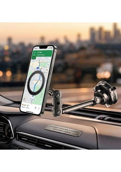 Magsafe İle Uyumlu Araç Telefon Tutucu Sj-t13, Vakumlu Vantuz Taban, 360 Dönebilen Başlık Ve Ayarlanabilir Çok Ek Diğer Magsafe İle Uyumlu Araç Telefon Tutucu Sj-t13, Vakumlu Vantuz Taban, 360 Dönebilen Başlık Ve Ayarlanabilir Çok Ek Diğer