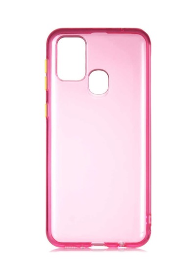 Samsung Uyumlu Galaxy M31 Kılıf Zore Bistro Kapak-Pembe
