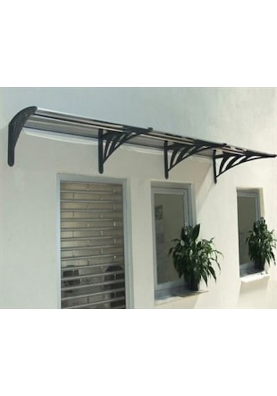 Transpaforza Tf Std 1.12 Kapı Üstü Sundurma 360 X 100 Gri 3 Mm Solid Levha