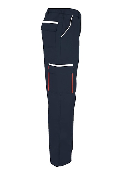 Ssm 0191 16\12 Gabardin Reflektörlü Renkli Biyeli İş Pantolonu