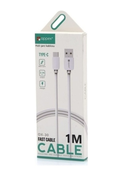 Appex Ox-30 Hızlı Şarj Ve Data Kablosu P830s1661