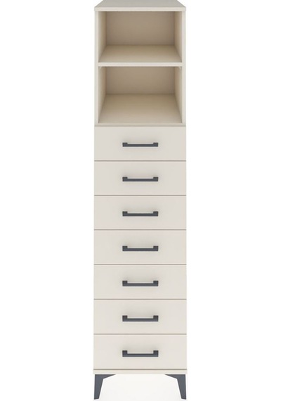 Kronos Dolap 2 Raflı 7 Çekmeceli 44x59x182 Aytaşı-aytaşı Aytaşı
