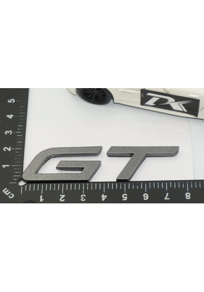 Dk Tuning Peugeot Yeni Gt Bagaj 3m 3d Koyu Gri Abs Yazı Logo