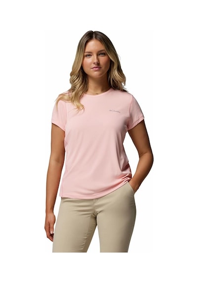 Columbia Zero Rules Light Kadın Teknik Kısa Kollu T-shirt Al8532 Pembe