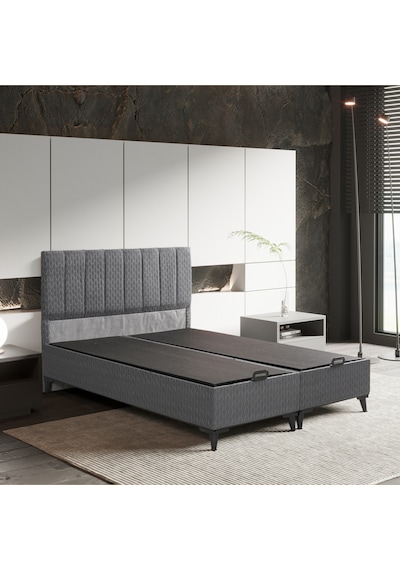 Luna Çift Kişilik Baza Başlık Set 2'li Set 140 x 190 CM