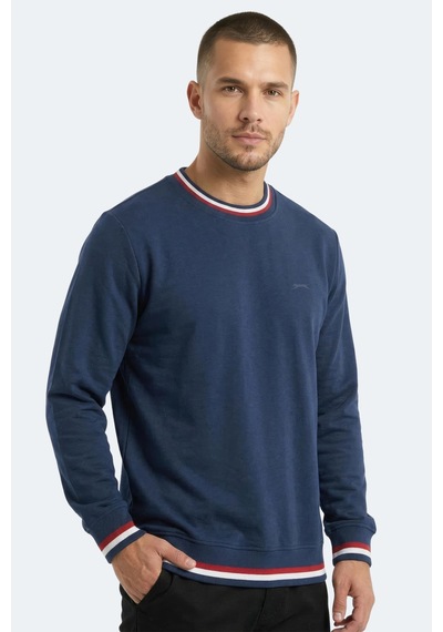 Slazenger Keystone I Erkek Lacivert Sweatshırt