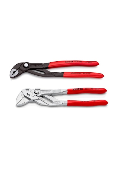 Knıpex 2'li Fort Pense Seti Cobra+rekor Tutucu Çeneli 003120v03