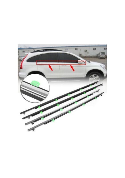 Honda Crv 2007-2011 Cam Siyirici Dis Fitilleri [ Krom ] Takim 557006258