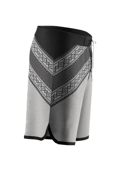 Pose I Down Mononomad Boardshort Erkek Fizik Ve Deniz Şortu Gri