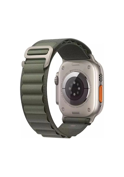 Forzacase Apple Uyumlu  Watch 11 46mm İle Kancalı Kumaş Kordon Kayış - Fc269