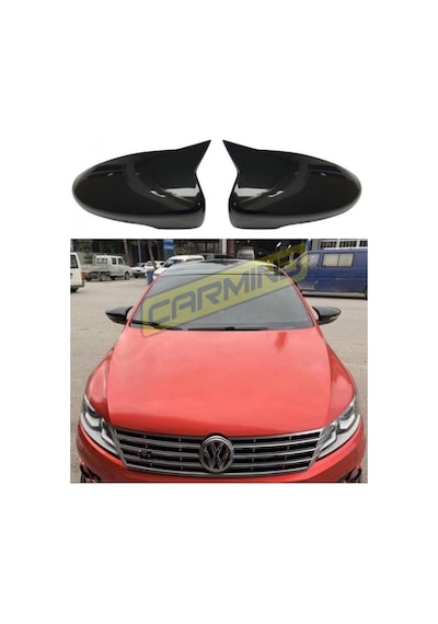 Vw Passat Cc Batman Yarasa Ayna Kapağı Piano Black